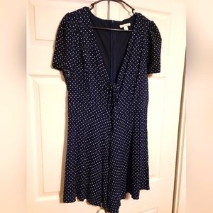 Miami Polka Dot Dress Shoulder Sleeve XL